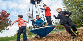 Kids in Motion - Playground Spinners - Freestanding Playground Activities