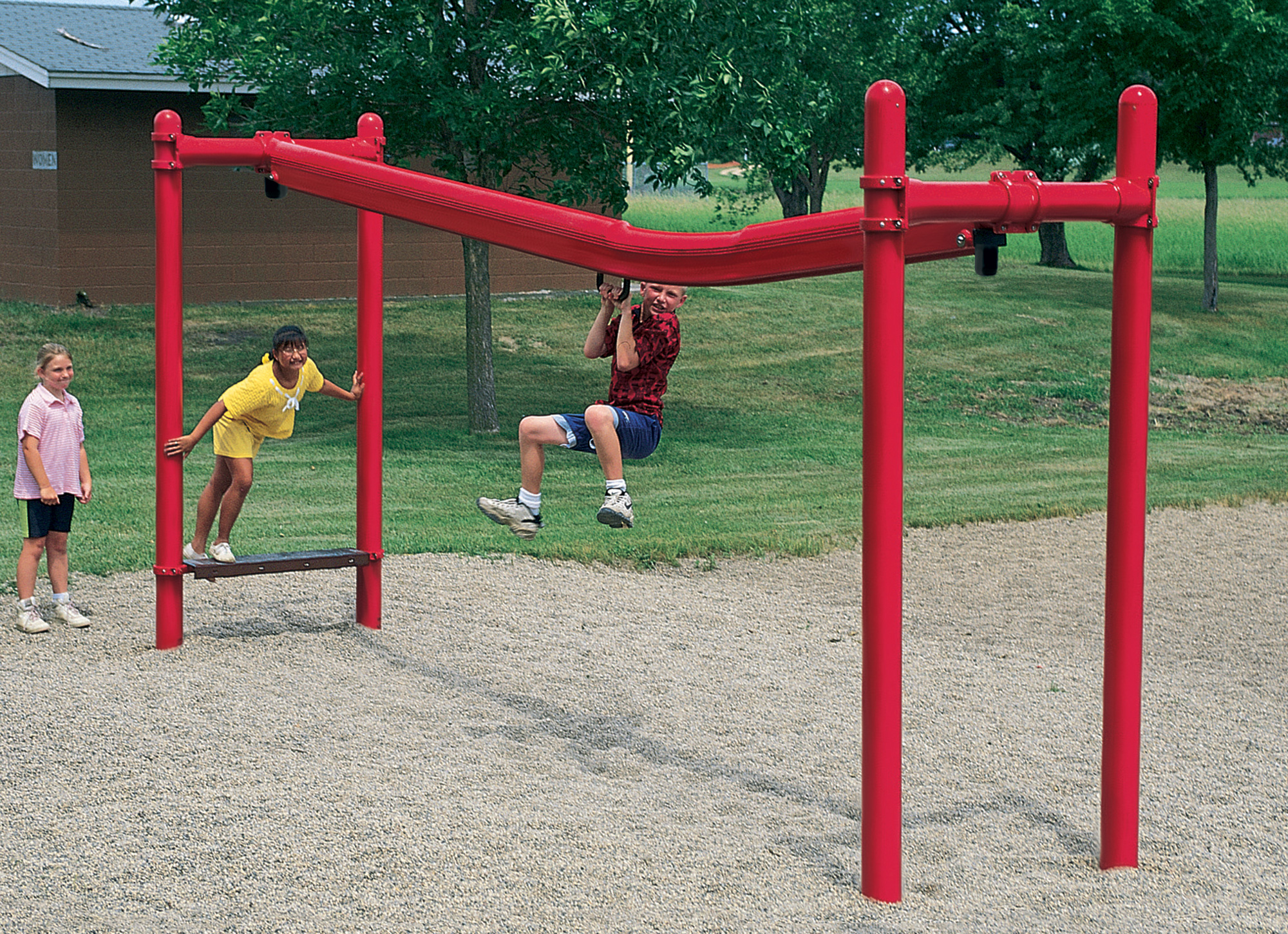 Zipkrooz® - Two-way Playground Zip Line Offers Nonstop Fun