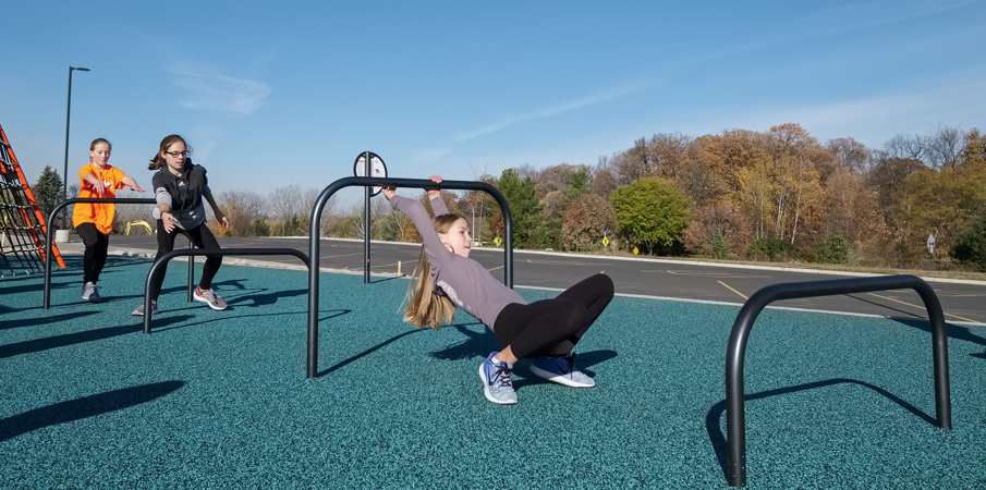 FitCore™ Extreme Over Under Bars (5-12) Outdoor Obstacle Challenge