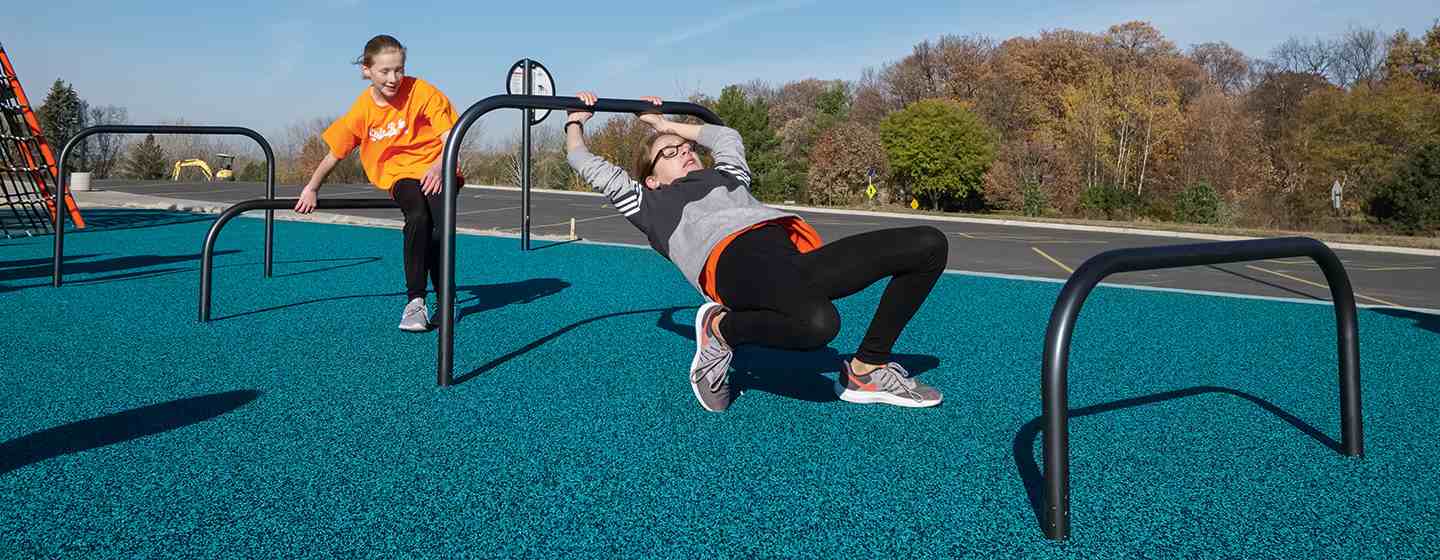 Outdoor Fitness Playground Benefits - Landscape Structures