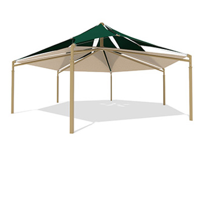 SkyWays Commercial Shade and Sail Products | Landscape Structures