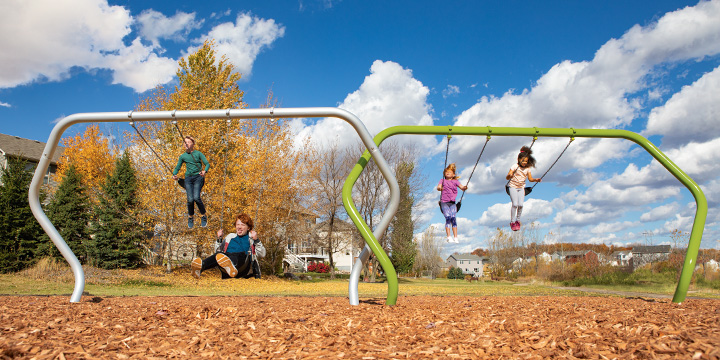 Industrial swing set online