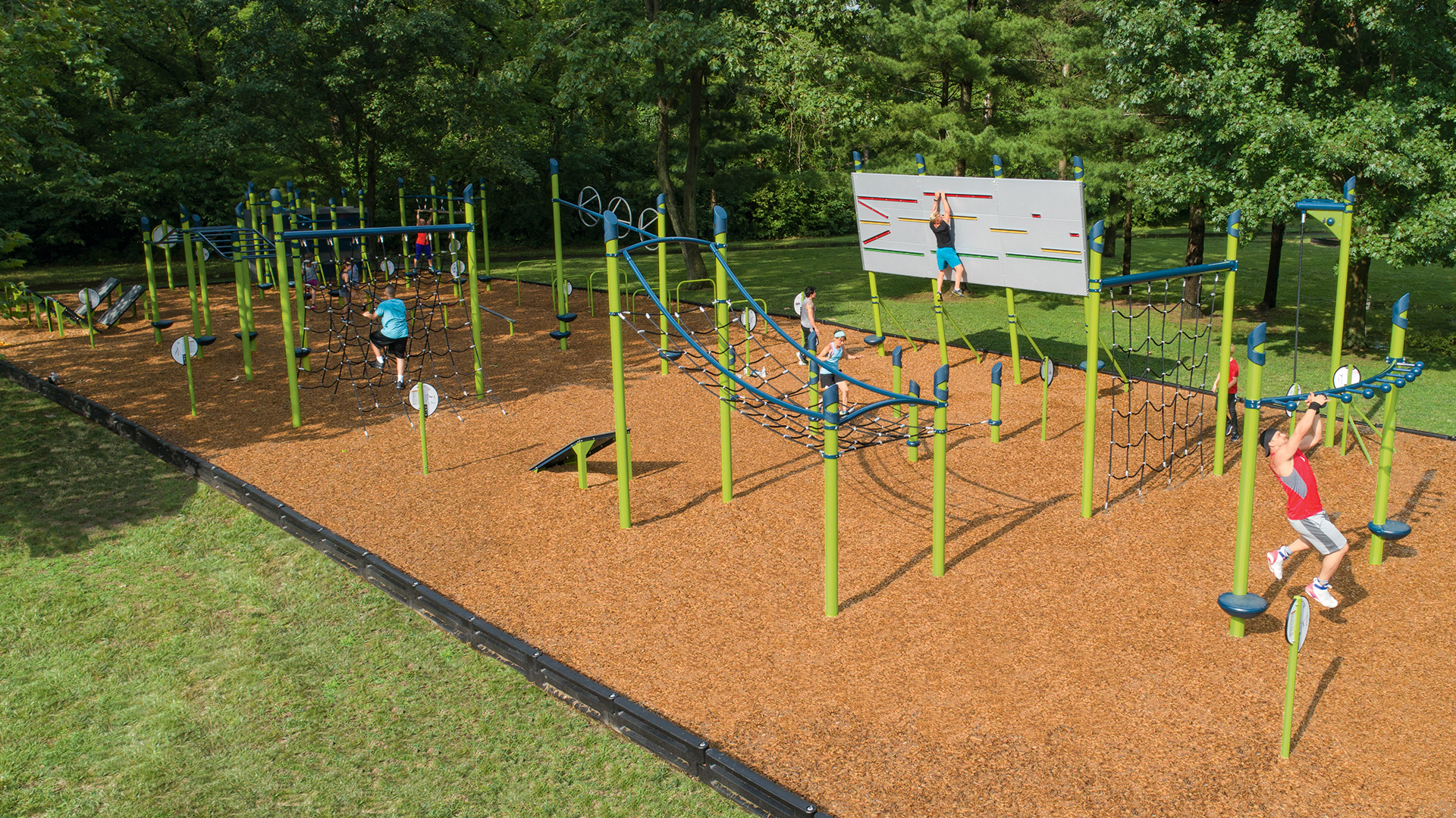 Sports Fitness Equipment Landscape Structures