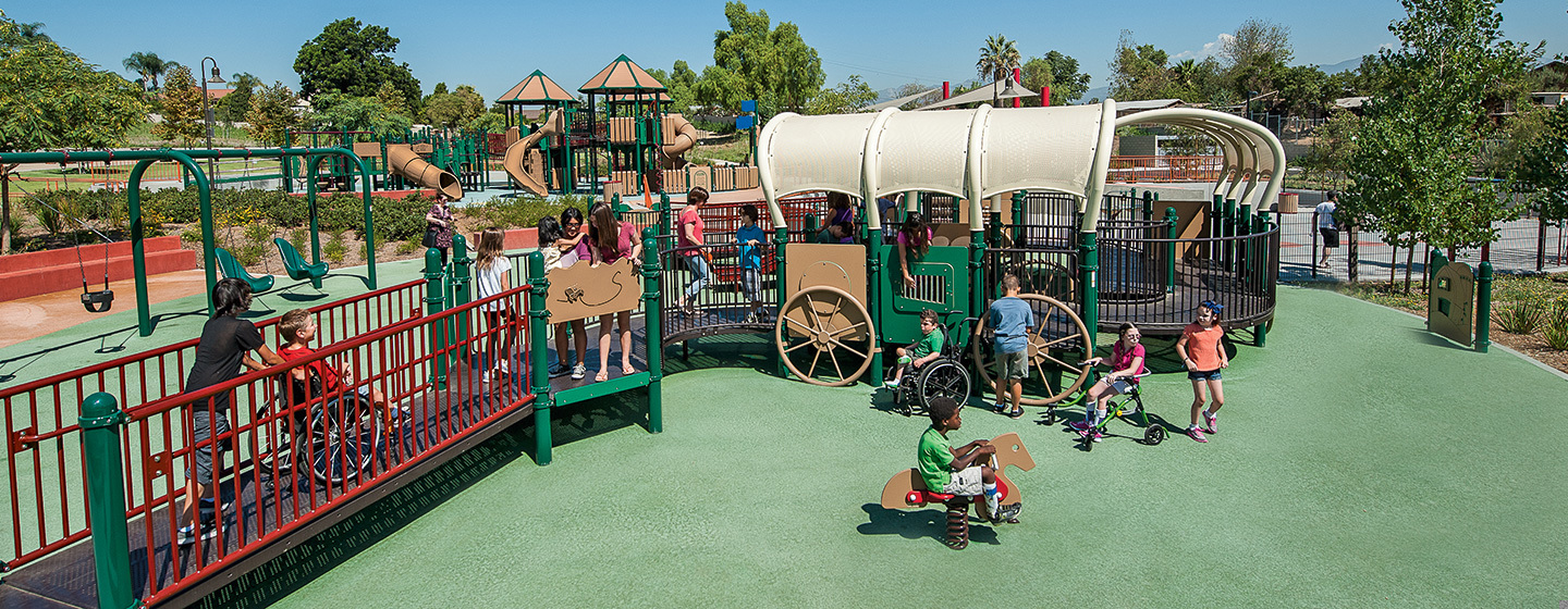 4th Avenue Park - Western-Themed Playground