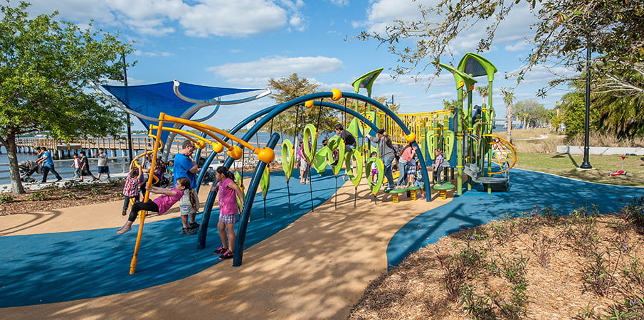 Bradenton Riverwalk - Modern Playground