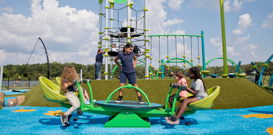 Carrollwood Village Park - Colorful Park Playground!