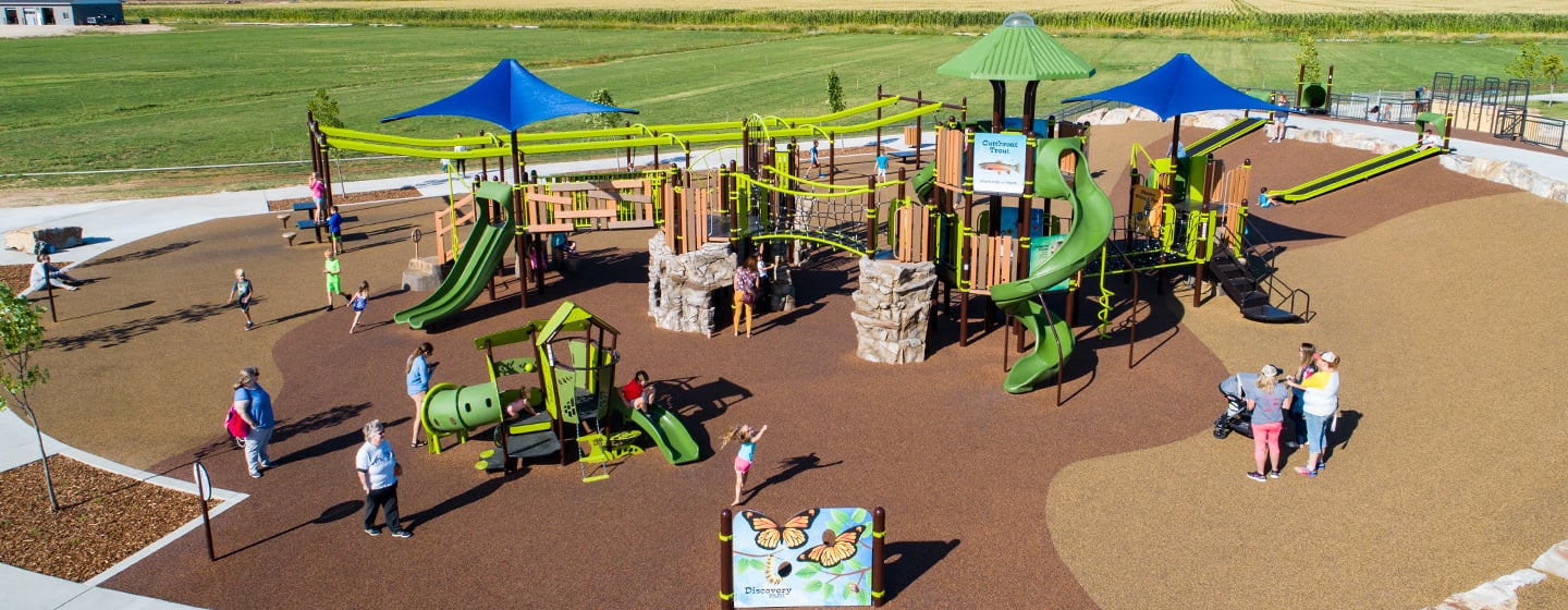 Discovery Park - Natural Play Playground