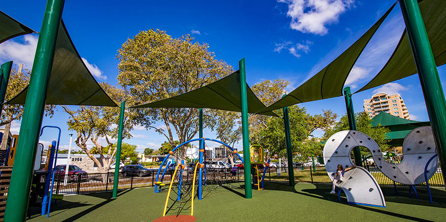 Douglas Park - Lots of Playground Choices for Kids of All Ages!