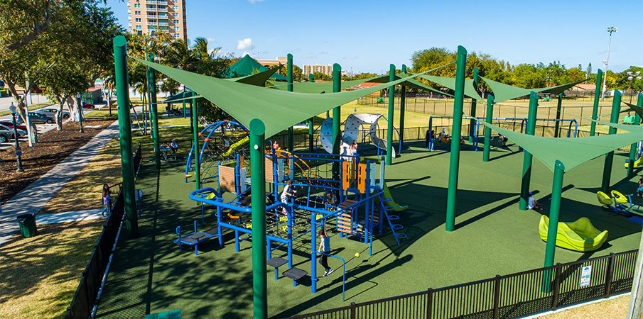 Douglas Park - Lots of Playground Choices for Kids of All Ages!