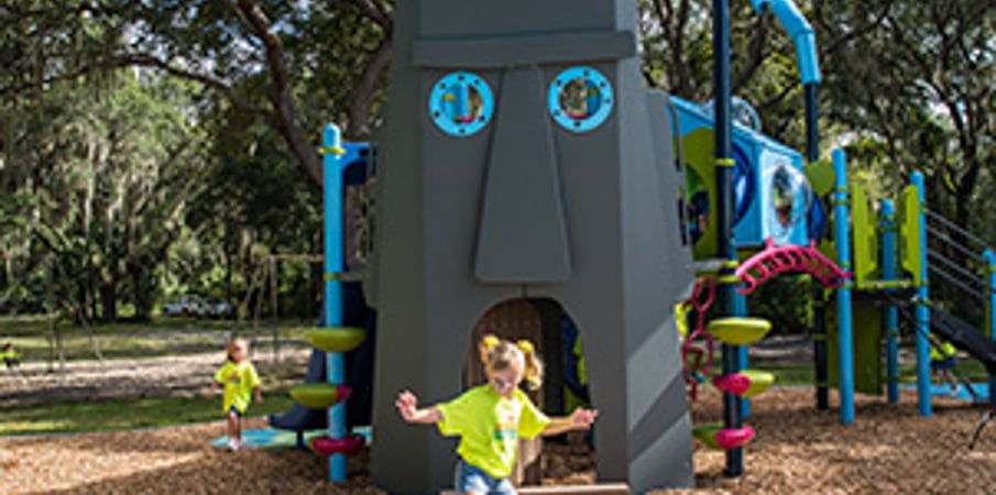 Enterprise Elementary School Custom Spongebob Squarepants Playground 