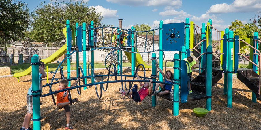 Hillside Park - Colorful Neighborhood Playground