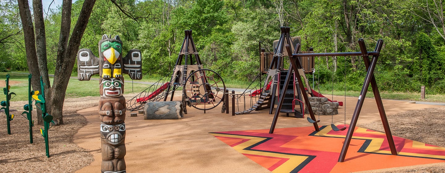 Indian Creek Playground - Native American-Themed Playground