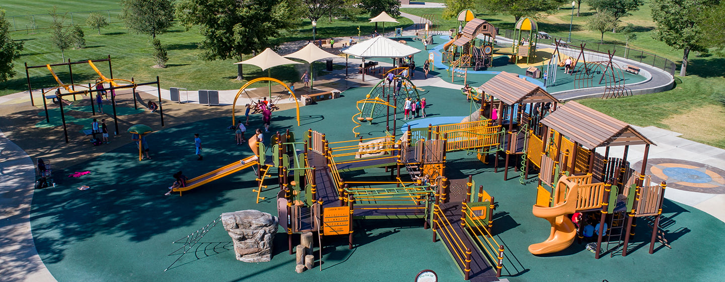 Island Grove Regional Park Shane's Inspiration Inclusive Playground