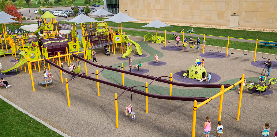 Madison s Place Inclusive playground for all abilities and ages