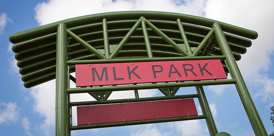 Martin Luther King, Jr. Park - Hammond, Indiana - MLK-themed Playground