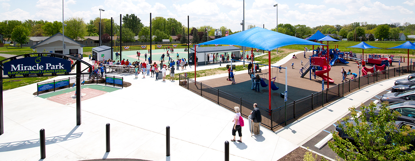 Miracle Park, Blanchard Valley Health System - Miracle League of Findlay