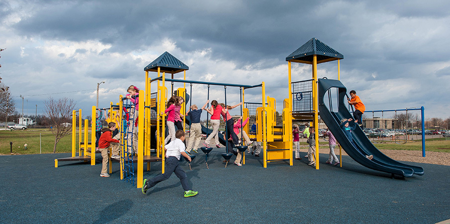 Notre Dame Elementary - School Playground