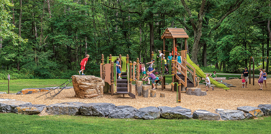 Robert H Treman State Park Nature Inspired Playground