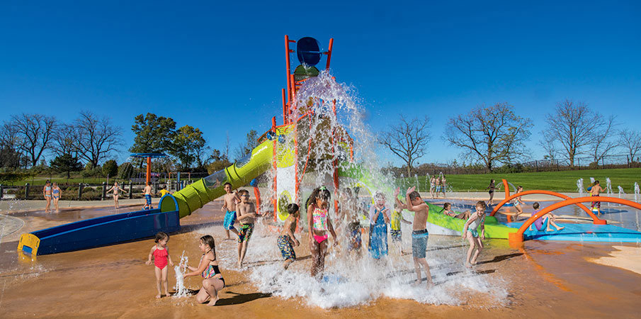 Rolling Hills County Park - Playground and Splash Pad