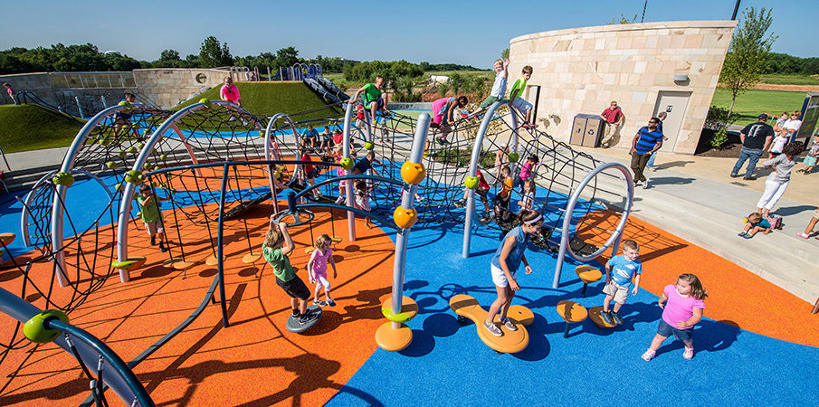 Summit Park - Blue Ash, Ohio - Custom Net Structure