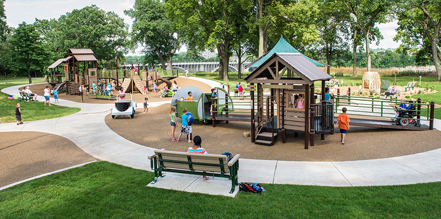 Wabun Picnic Area Inclusive Playground