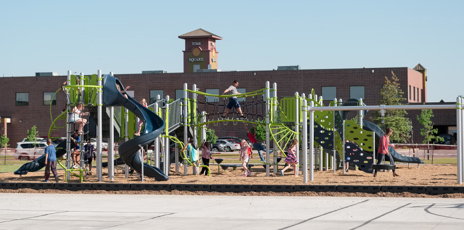 Willow Park Elementary School Schoolyard Playground Fun