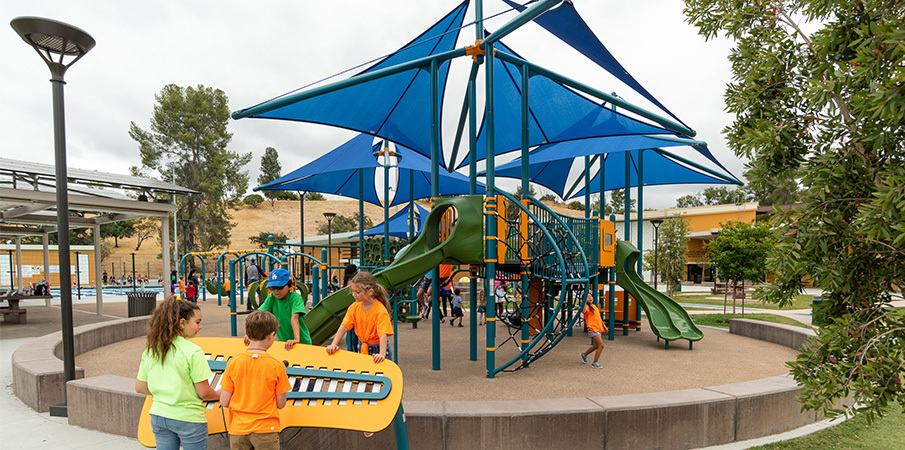 Woodland Hills Recreation Center - Colorful Playground