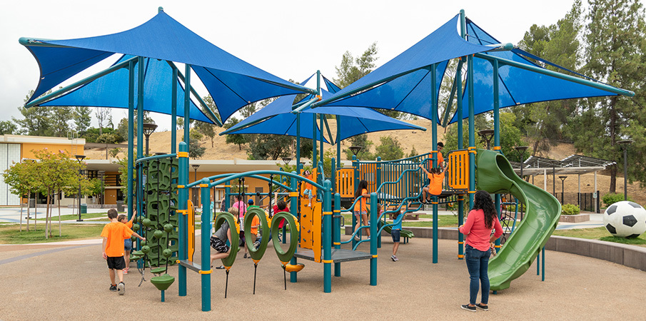 Woodland Hills Recreation Center - Colorful Playground